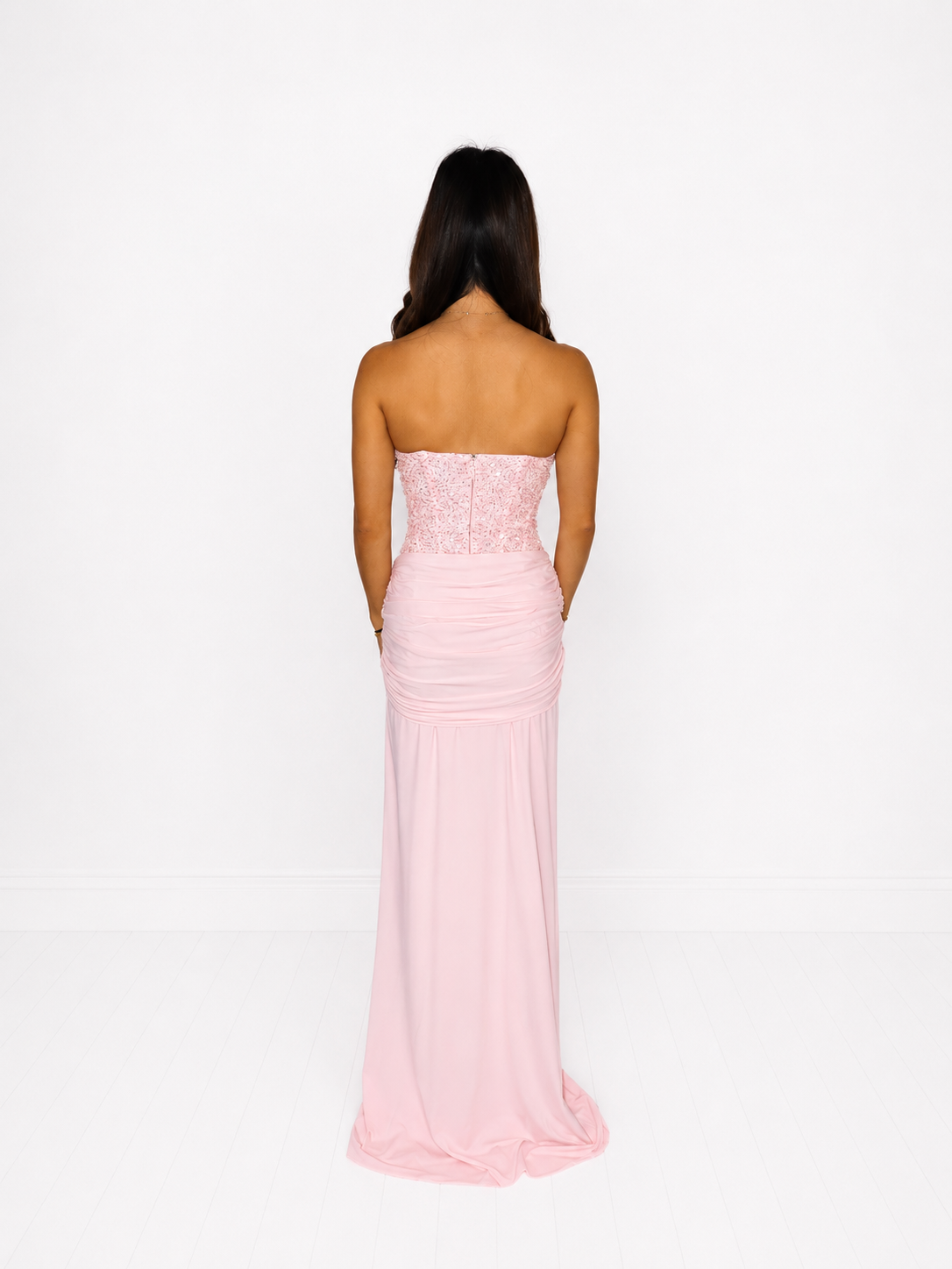 Carina Maxi Dress - Blush