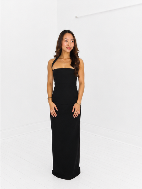Yulia Maxi Dress - Black