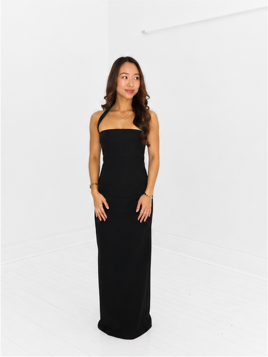 Yulia Maxi Dress - Black