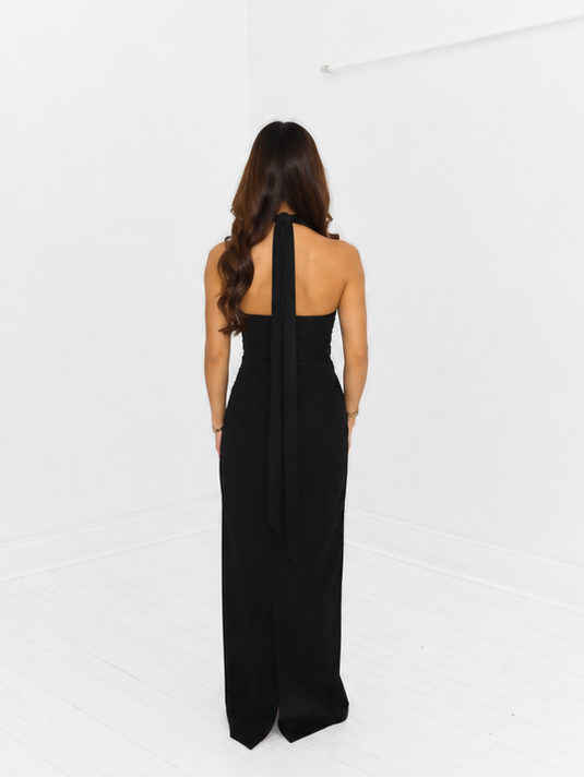 Yulia Maxi Dress - Black