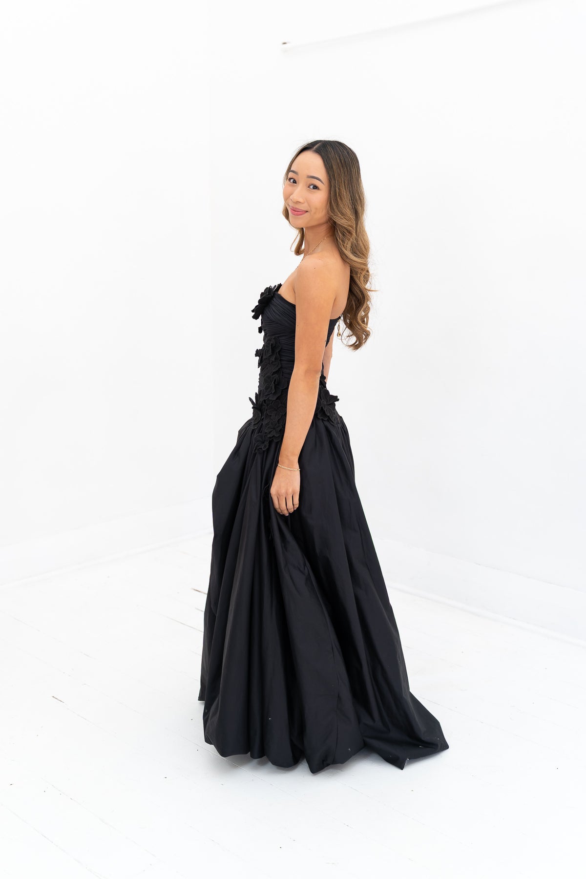 Bubble Hem Floral