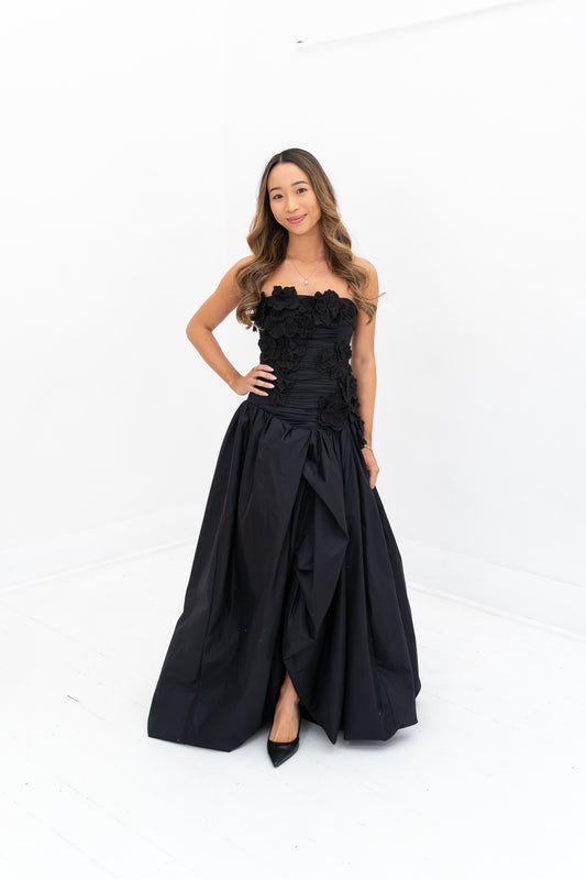 Bubble Hem Floral