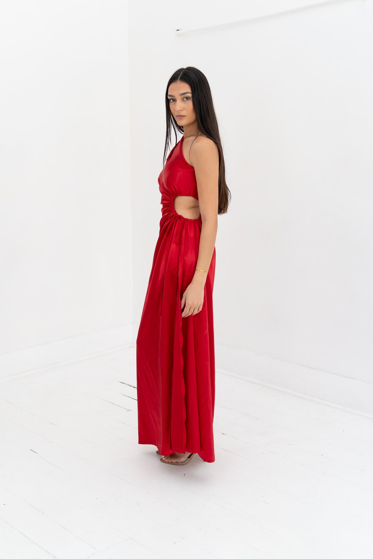 Red Nour Maxi Dress
