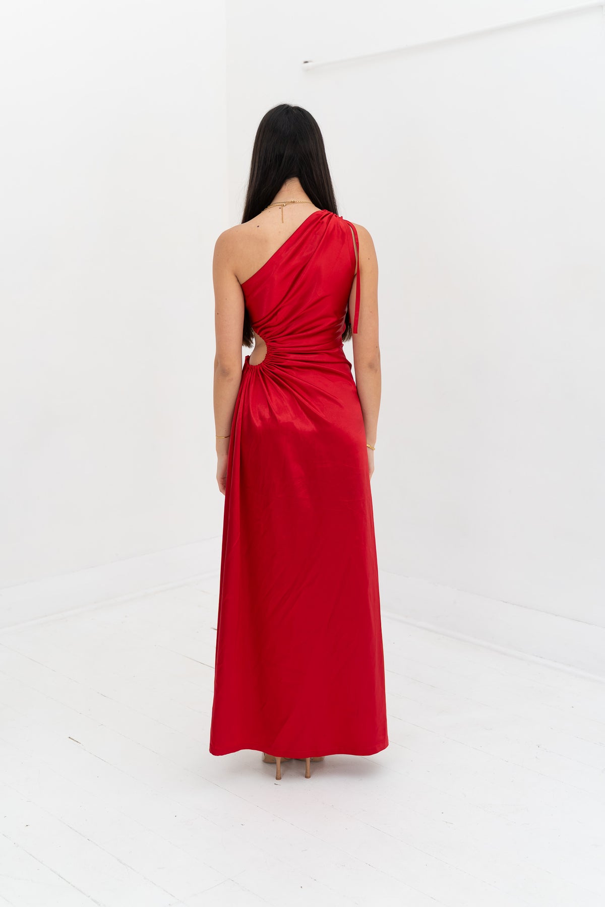 Red Nour Maxi Dress