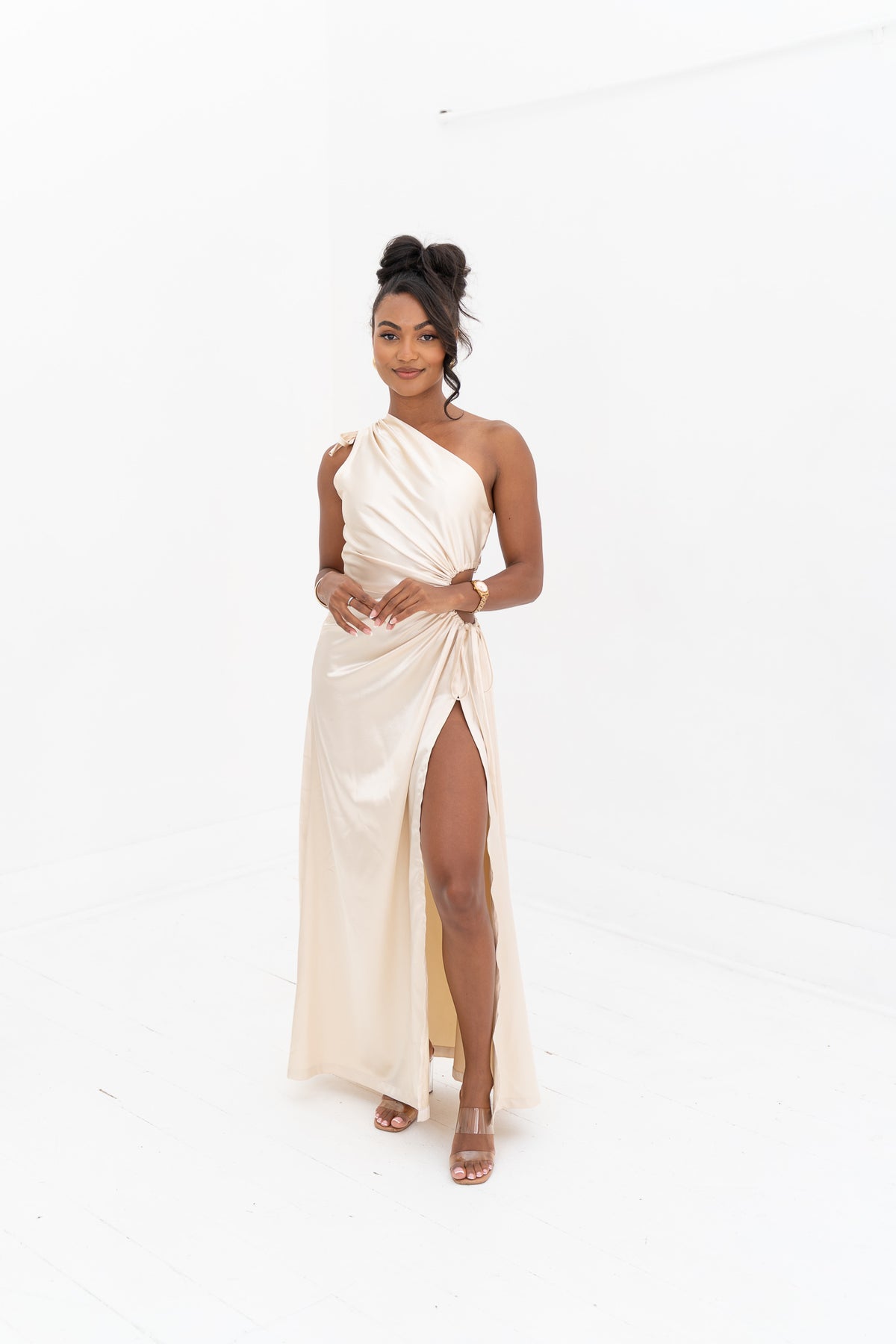 Nour Ocean Pearl Dress