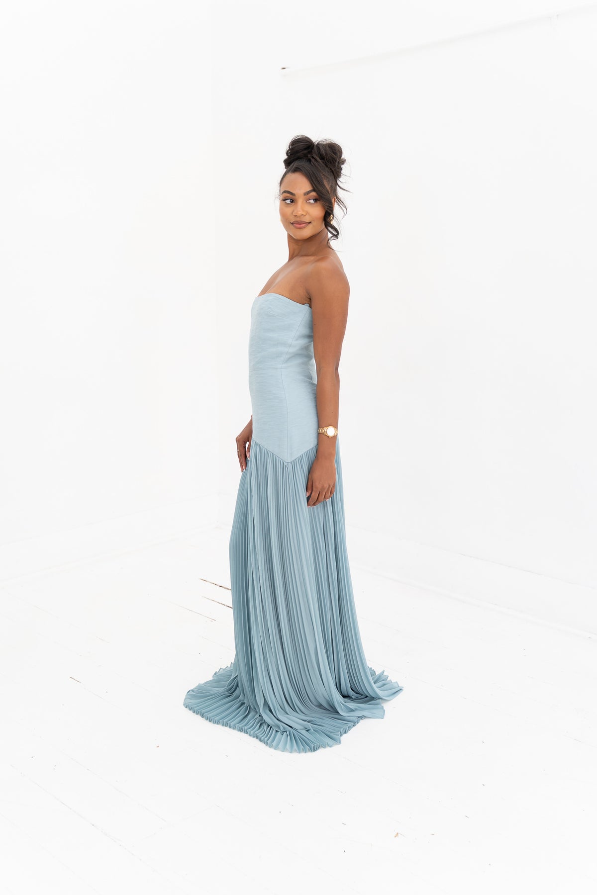 Sunniva Dress- Blue