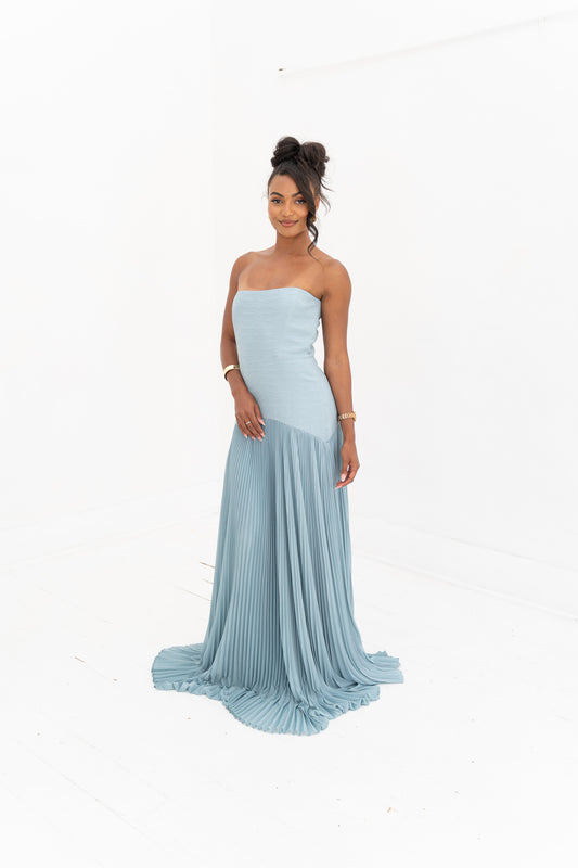 Sunniva Dress- Blue