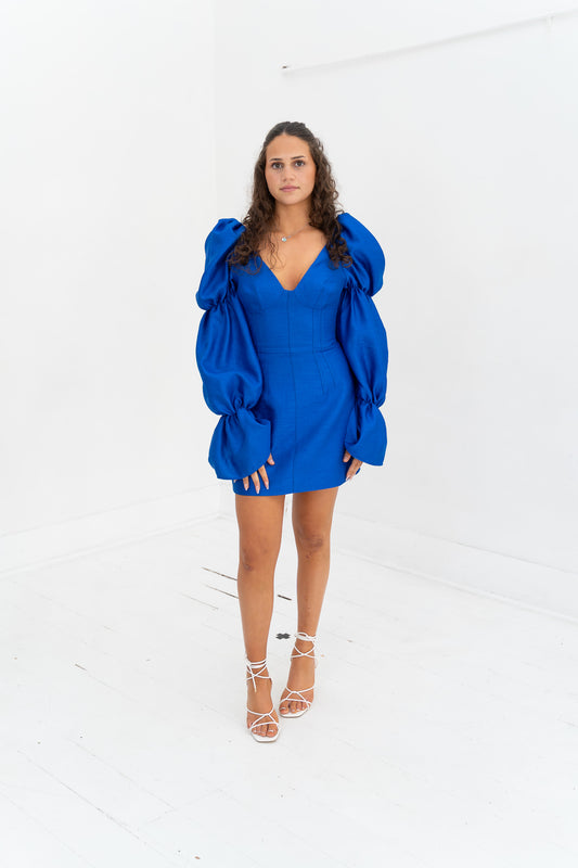 Solaro Dress Cobalt Blue