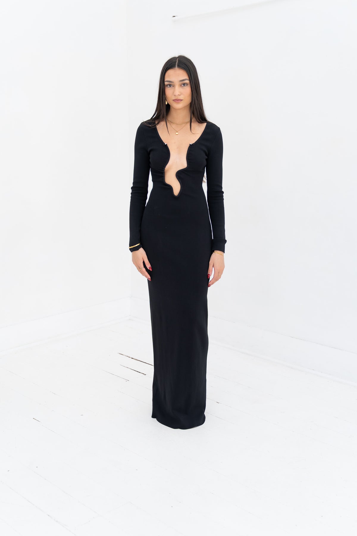 Salacia Wire Sleeve Dress
