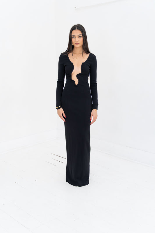 Salacia Wire Sleeve Dress