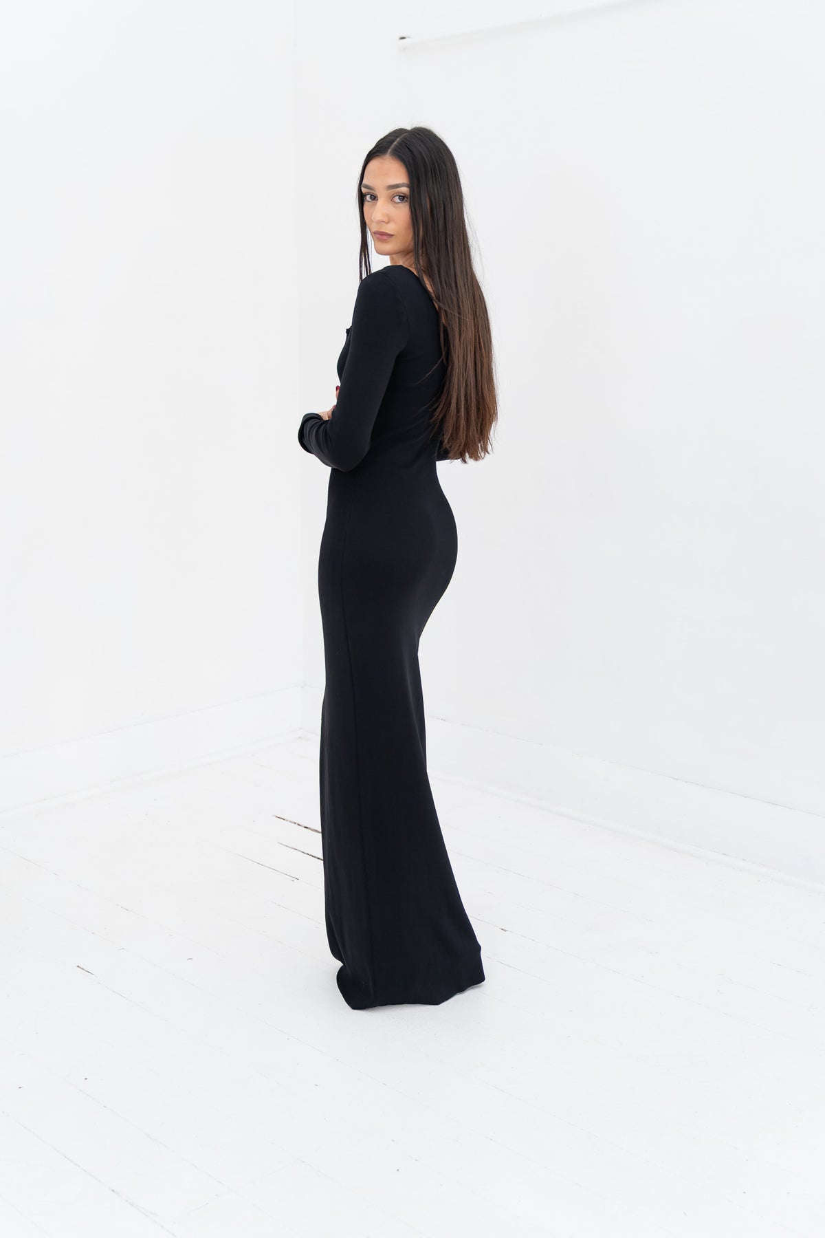 Salacia Wire Sleeve Dress