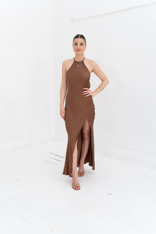 Annika Chocolate Dress
