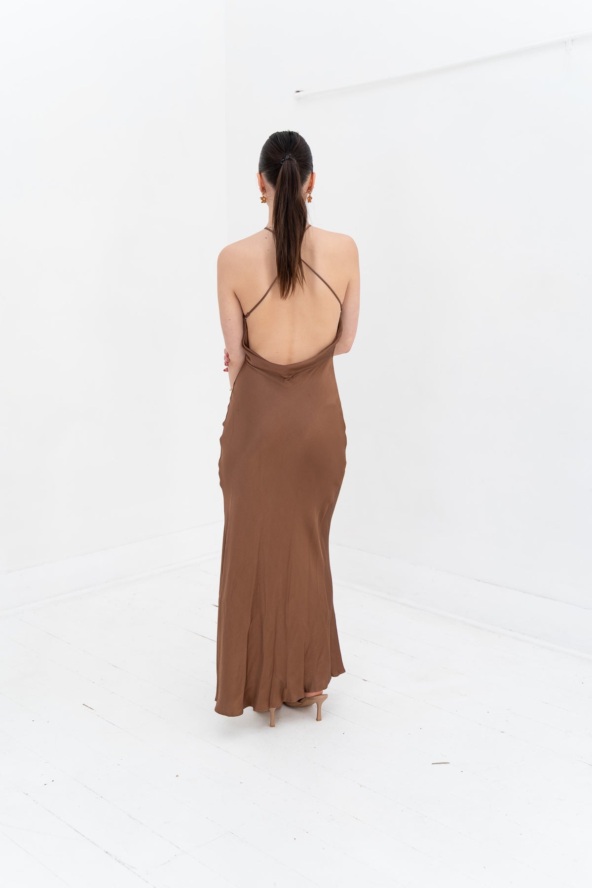 Annika Chocolate Dress