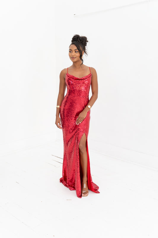 Valentina Sequin Gown